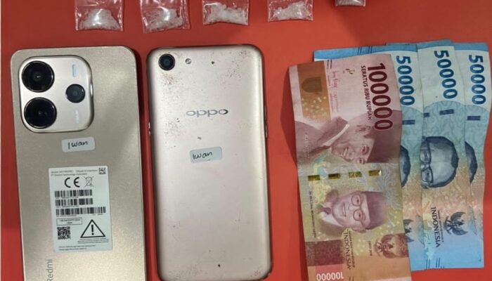 Satresnarkoba Polres Pasuruan Tangkap Pengedar Sabu 10,33 Gram di Beji