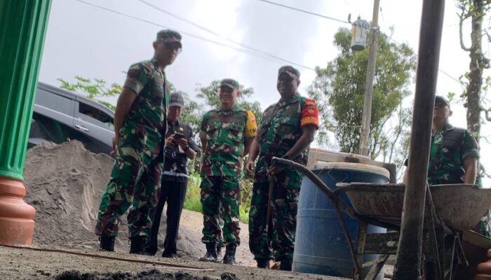 Tim Wasev Tinjau Langsung Sasaran TMMD 127 Kodim Wonogiri Desa Kembang
