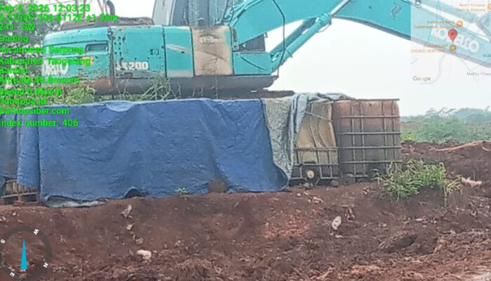 Diduga Ada Penyalahgunaan Solar Subsidi Di Proyek Desa Cijantra Kecamatan Pagedangan