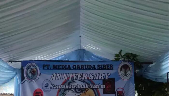 PT Garuda Siber Gelar Santunan Anak Yatim Piatu