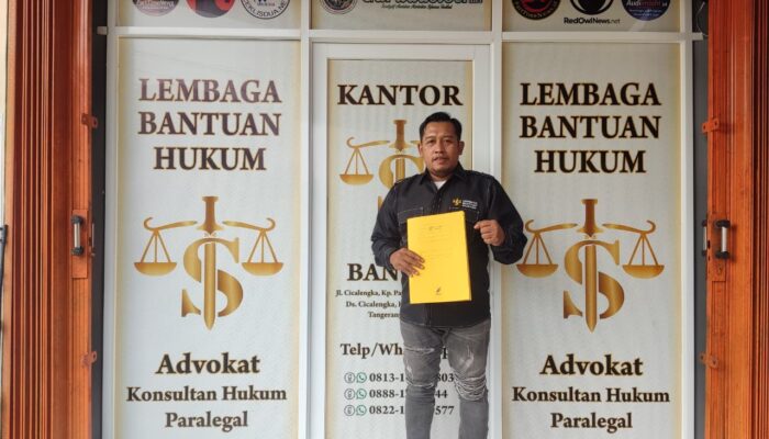 KETUA LBH SATRIA DPD Banten Yudianto C.PLA turun langsung memberikan pendampingan bantuan Hukum Korban Pencabulan Anak dibawah umur di unit PPA Polres Tangerang selatan