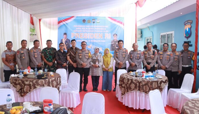 Polres Pasuruan Ikuti Peresmian dan Groundbreaking SPPG Polri oleh Presiden RI