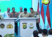 Perkuat Ketahanan Pangan Presiden RI Resmikan Gudang Jagung Milik Polda Jatim