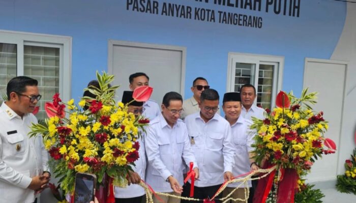 Peresmian Pos Kesehatan Merah Putih Pasar Anyar Dihadiri Wamenkes, Gubernur hingga Wali Kota