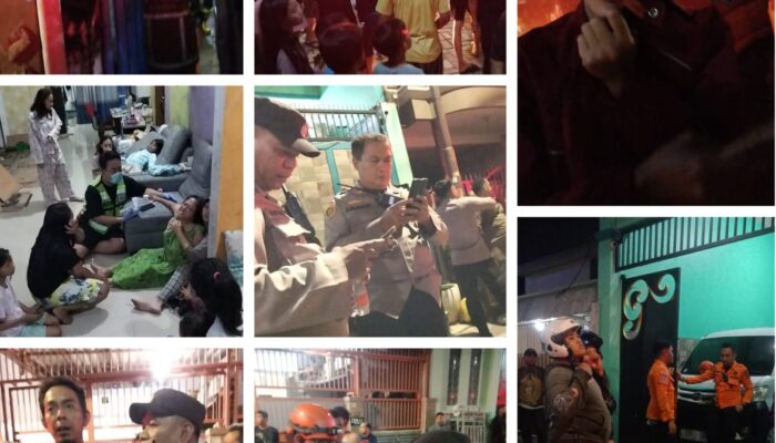 Rumah Kost di Setro Lima Terbakar Dini Hari, Lima Unit Damkar Diterjunkan