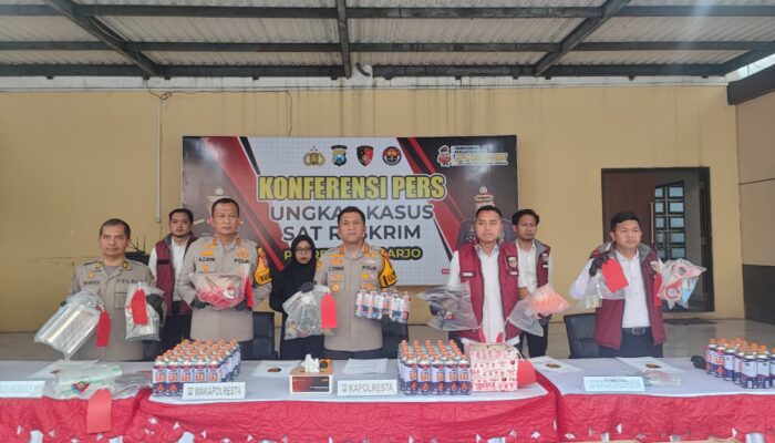 Polresta Sidoarjo Bongkar Pengoplosan LPG Subsidi Jadi Gas Portabel