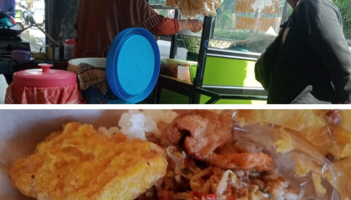 Nasi Pecel Madiun Bu Nyomi Jadi Buruan Warga Tambaksari