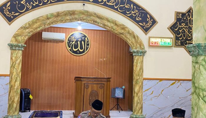 Tarawih Penuh Makna, Satlantas Polresta Pati Sisipkan Pesan Kamtibmas Lewat Ramadhan Safety Class di Margorejo