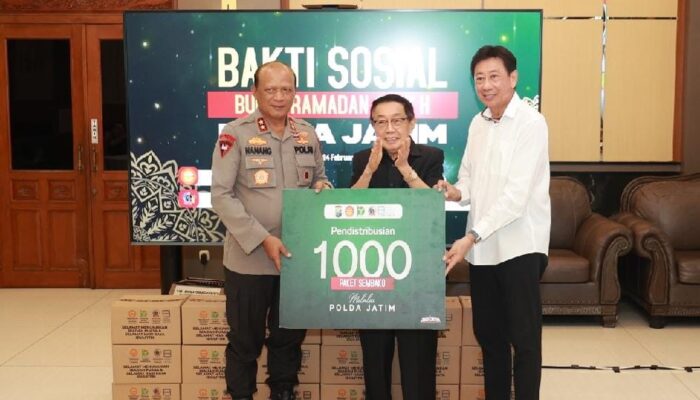 Polda Jatim Akan Salurkan 1.000 Paket Sembako dari Yayasan Bakti Persatuan di Momen Imlek dan Ramadan