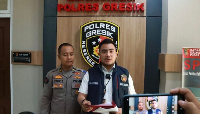 Kurang dari 24 Jam, Polres Gresik Amankan Tersangka Penganiayaan Saat Patrol Sahur