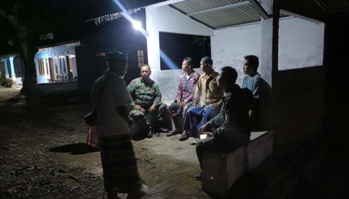 Babinsa Wonosegoro Intensifkan Patroli Siskamling, Perkuat Keamanan Desa Kalinanas