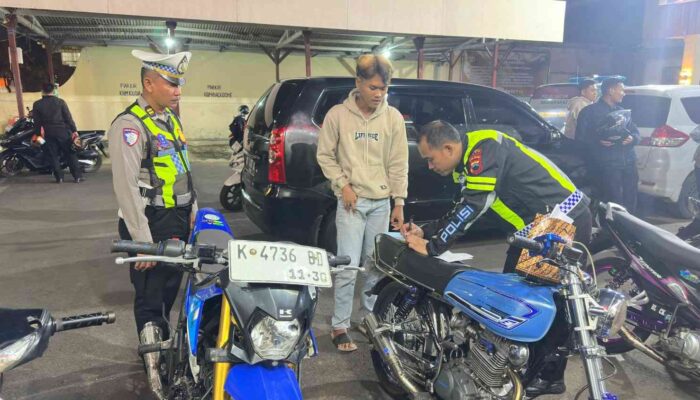 Polresta Pati Intensifkan Gakkum Knalpot Brong, Tekan Potensi Laka di Operasi Keselamatan Candi 2026