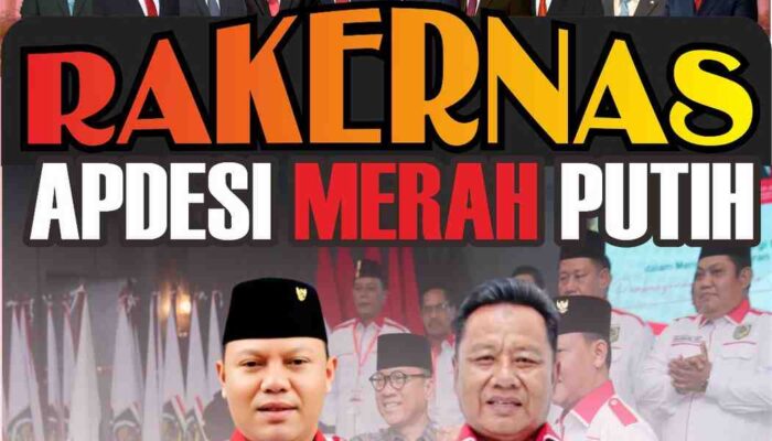 RAKERNAS APDESI Merah Putih Tekankan Peran Strategis Desa dalam Menyiapkan Generasi Emas 2045