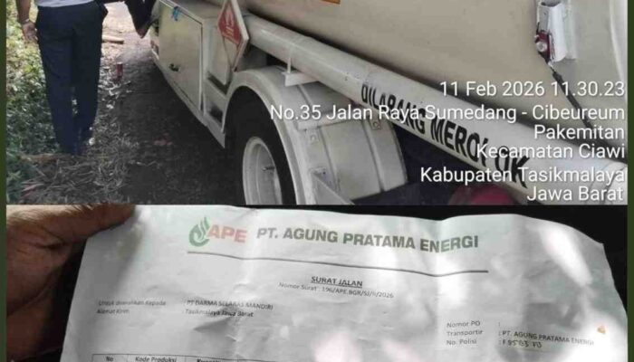 Dokumen Tertulis Pertamax, Muatan Diduga Solar — Dugaan Mafia BBM di Tasikmalaya Kian Terkuak