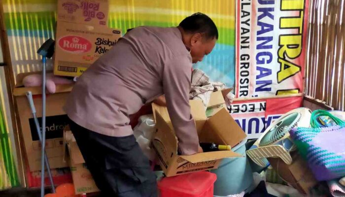 Razia Miras Tanpa Izin, Sat Samapta Polresta Pati Amankan Sejumlah Botol Minuman Beralkohol