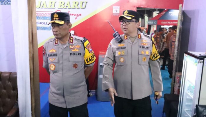 Kapolda Jatim Tinjau Kesiapan Posyan Terpadu Alun – alun Kota dan Pospam Kenanten Mojokerto