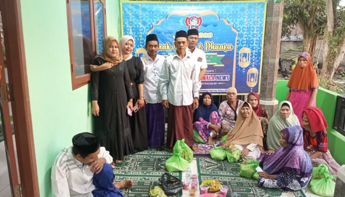 Aksi Nyata Insan Media, Lintas Cakrawala News Berbagi Kebahagiaan di Bulan Suci