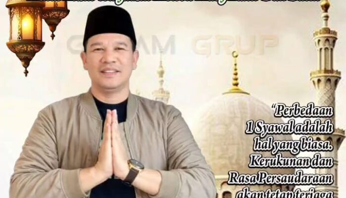 Ucapan Idul Fitri Keluarga Besar LSM Geram: Perbedaan 1 Syawal Biasa, Kerukunan Tetap Utama, Salam untuk Pemerintah Daerah 