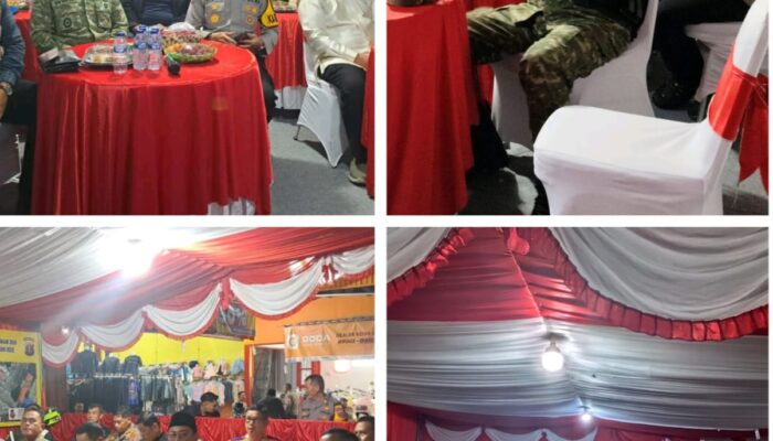 Vicon Pengecekan Situasi Kamtibmas pada saat arus mudik dan malam takbiran Idul Fitri 1447 H.