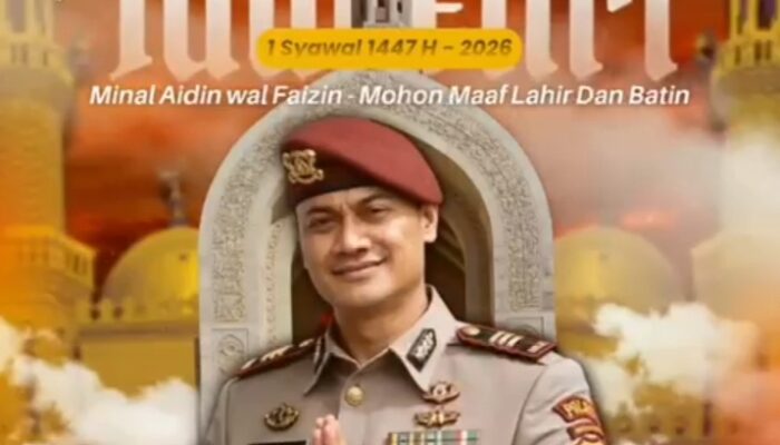 AKP Adik Agus Putrawan Sampaikan Ucapan Idul Fitri 1447 H, Tegaskan Semangat Pengabdian dan Ketulusan Pelayanan