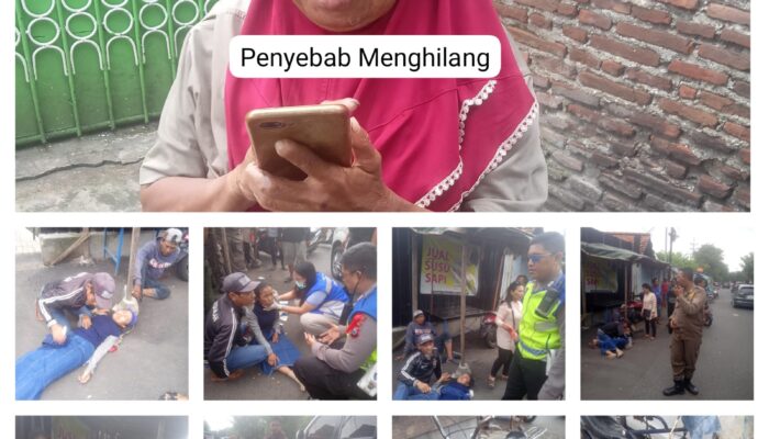 Bentor Terguling di Karangasem, Dua Korban Luka Serius, Penyeberang Diduga Penyebab Tinggalkan Lokasi