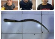 Unit Reskrim Polsek Bubutan Berhasil Ungkap Kasus Curas Sadis di Jalan. Dupak, Korban Luka Berat Dibacok Celurit