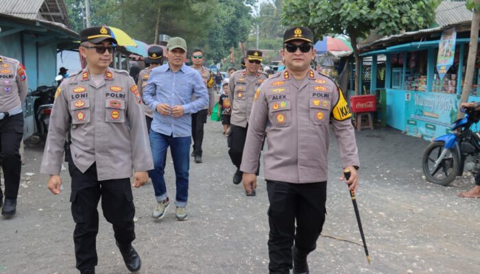 Polres Lumajang Tingkatkan Pengamanan Wisata Pantai Watu Pecak