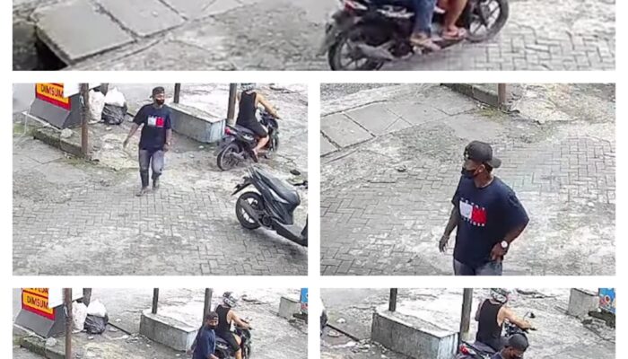 Motor Beat Diparkir Depan Toko Raib Digondol Maling, Aksi Pelaku Terekam CCTV di Tandes