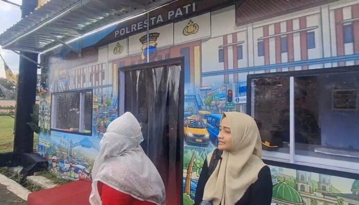 Pemudik Semarang–Pati Apresiasi Layanan Kesehatan Pospam Alun-alun Pati