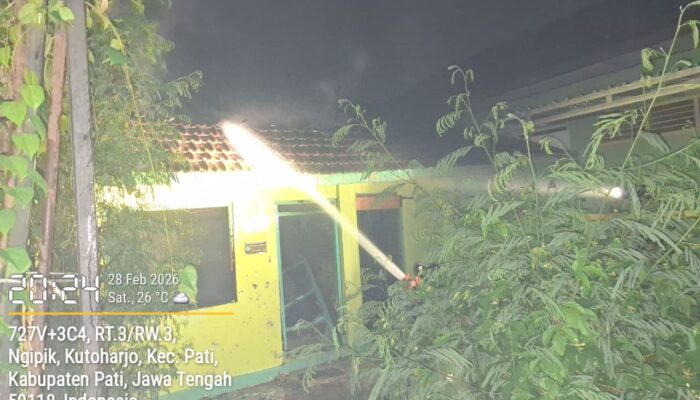 Si Jago Merah Lahap Gedung SDN 03 Kutoharjo, Polisi Pastikan Tidak Ada Korban Jiwa