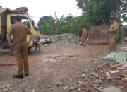 Trantib Kecamatan Pagedangan Sidak Lokasi Sampah di Jatake, Truk dari Luar Daerah Diputar Balik