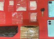 Polres Mojokerto Amankan Dua Tersangka Pengedar Sabu Senilai 126 juta