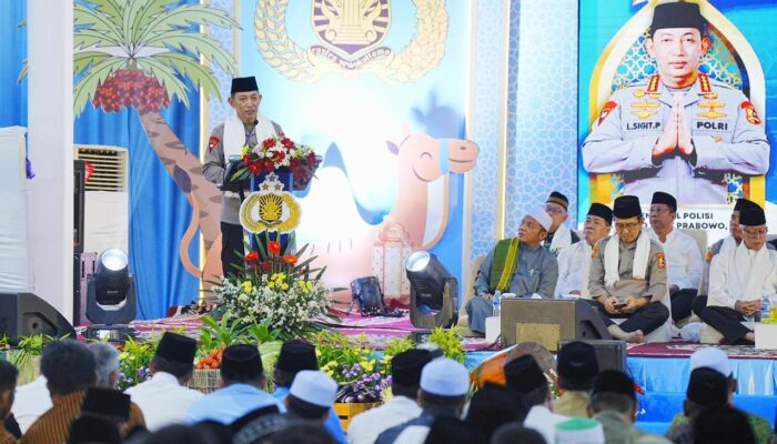 Kapolri Ajak Masyarakat Dukung Presiden Prabowo Jaga Perdamaian Dunia