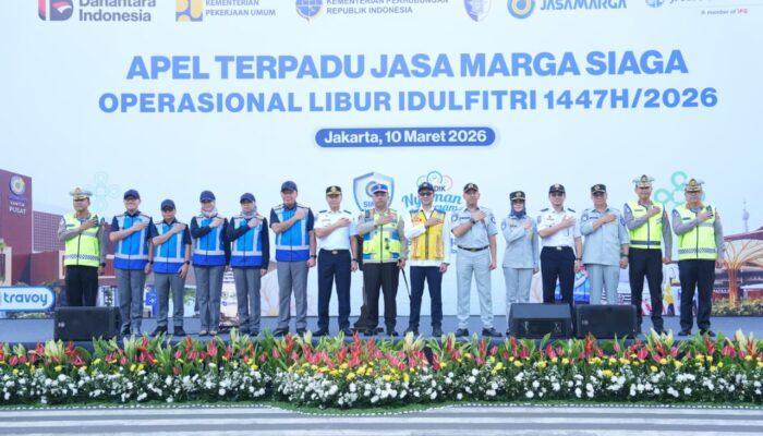 Kakorlantas Hadiri Apel Terpadu Jasa Marga Siaga, Kolaborasi dan Sinergitas Kunci Keberhasilan