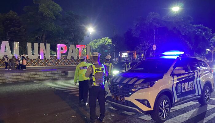 Patroli Malam Ops Ketupat Candi 2026 di Pati, Polisi Pastikan Arus Lalu Lintas Tetap Aman dan Lancar