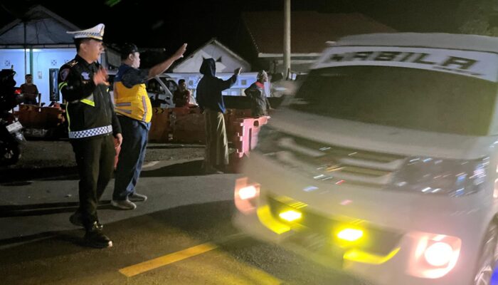 Pergerakan Arus Balik Lebaran Masih Tinggi, Polres Jember Gelar KRYD