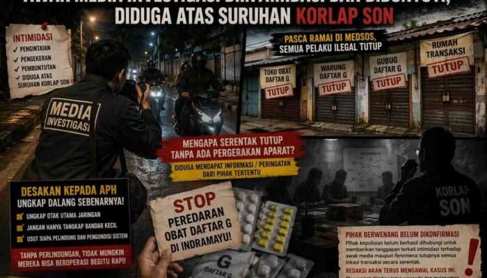 Awak Media Investigasi Diintimidasi dan Dibuntuti, Diduga Atas Suruhan Korlap Son 