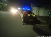 Jaga Kondusifitas Wilayah, Polsek Tambaksari Tingkatkan Patroli Dini Hari
