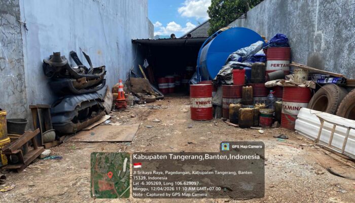 Diduga Kembali Beroperasi, Gudang Solar di Permukiman Puspitek Pagedangan Picu Kekhawatiran Warga