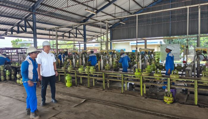 Polres Jombang Cek Ketersediaan LPG 3 Kg di SPBE Pastikan Distribusi Lancar