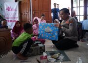 Hari Jadi YKB ke-46, Kapolres Bojonegoro Beri Hadiah Laptop Bocah Jago Perbaiki Elektronik