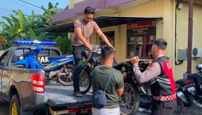 Polres Probolinggo Bubarkan Balap Liar di Dringu, Puluhan Motor Diamankan