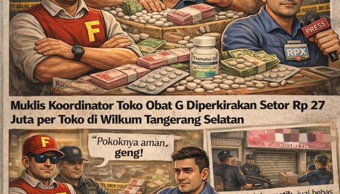 Jaringan Peredaran Obat Keras Golongan G Di Wilayah Hukum Polres Tangerang Selatan, Muncul Nama Koordinator dan Dugaan Setoran