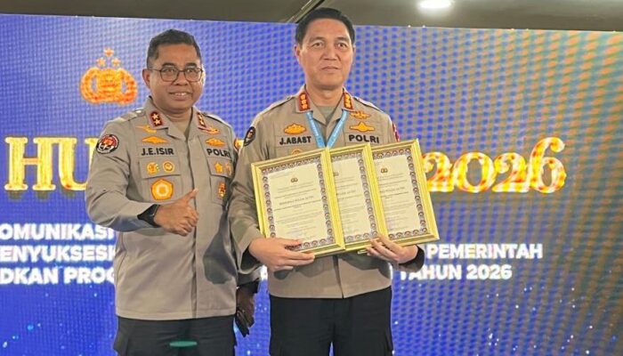 Bidhumas Polda Jatim Raih 3 Penghargaan Nasional di Rakernis Humas Polri 2026