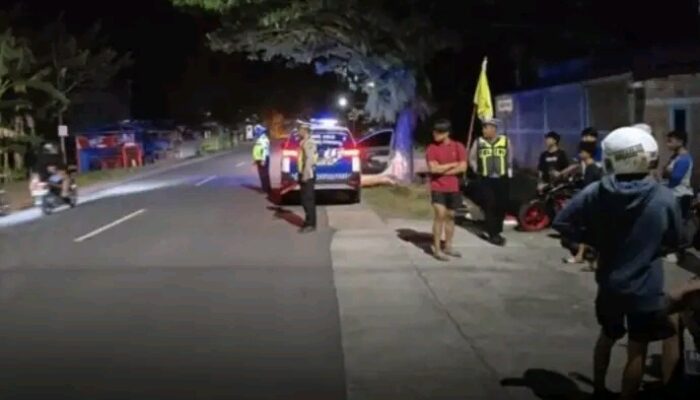 Satlantas Polres Ngawi Intensifkan Patroli Malam Antisipasi Balap Liar Di Titik Rawan