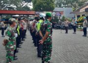 Antisipasi Kerusuhan Suporter, Polres Pasuruan Siagakan Personel di Exit Tol Purwodadi