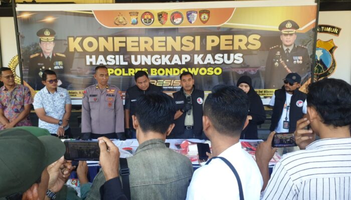 Polres Bondowoso Ungkap Jaringan Narkoba 5 Tersangka Pengedar Diamankan