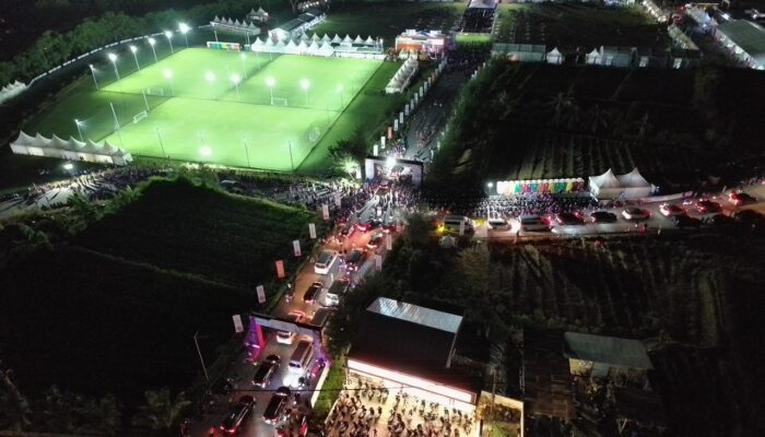 ETLE Drone Patrol Presisi Temani Langkah Runners di Kemala Run 2026