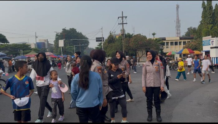 Harkamtibmas, Polresta Sidoarjo Maksimalkan Patroli Polwan Jenggala Presisi