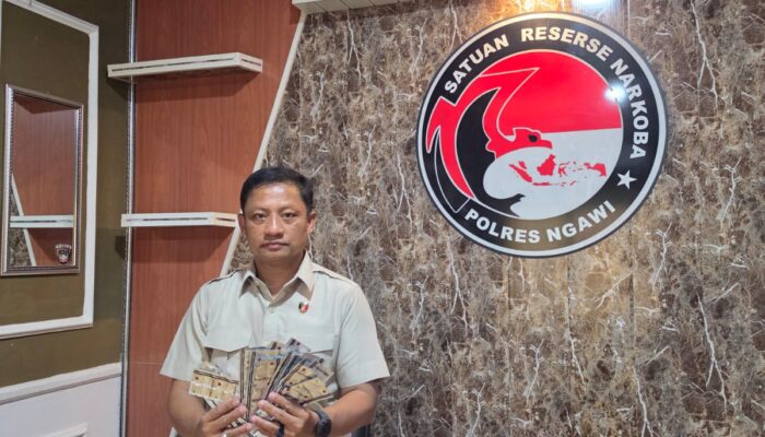 Satnarkoba Polres Ngawi Ungkap Peredaran Obat Keras Ilegal, Satu Pelaku Diamankan